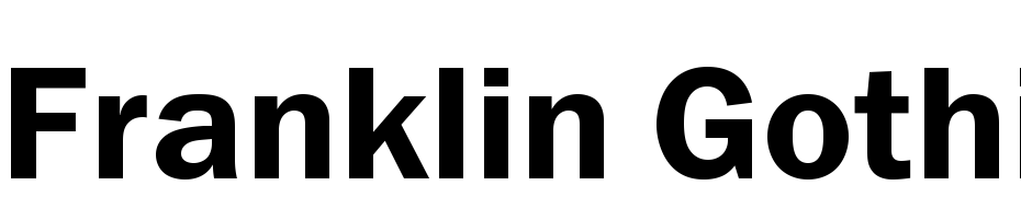 Franklin Gothic Demi C cкачати шрифт безкоштовно